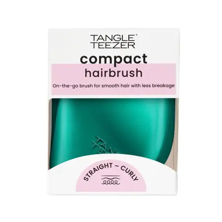 TANGLE TEEZER Расческа для волос / Compact Styler Green Jungle - 8