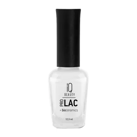 IQ BEAUTY 002 лак для ногтей укрепляющий с биокерамикой / Nail polish PROLAC + bioceramics 12.5 мл - 1