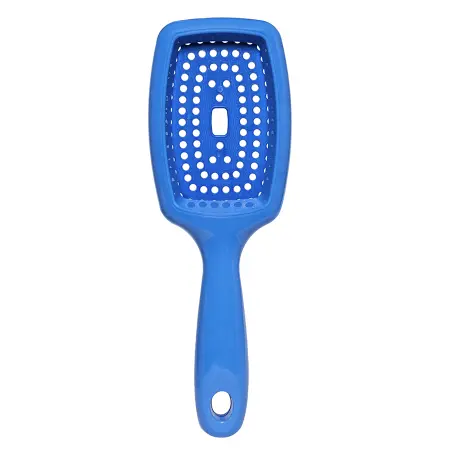 SOLOMEYA Расческа вентилируемая для волос, синяя / Vented Hair Brush Blue - 2