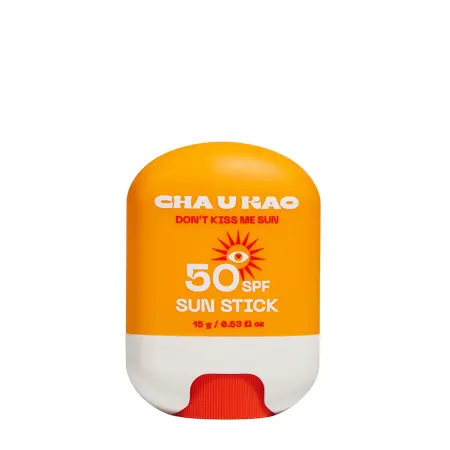CHA U KAO Стик солнцезащитный для лица SPF50 / DON T KISS ME SUN sunscreen stick 15 гр - 1