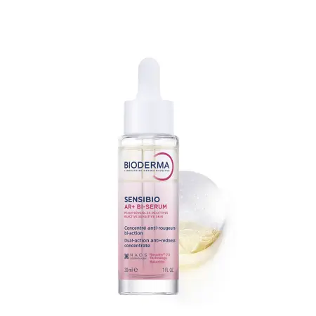 BIODERMA Сыворотка успокаивающая против покраснений и морщин / Sensibio AR+ 30 мл - 3