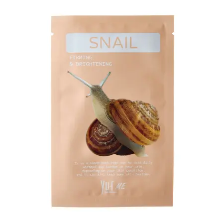 YU.R Маска для лица с фильтратом улиточного секрета / YU.R ME Snail Sheet Mask 25 гр - 1